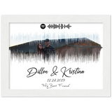 Soudwave -- Dillon and Kristina -- White frame 8x6 -- Gelato