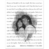 Gelato Poster 8x10 - Brian & Theresa - Lost Together