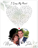 Lyrics -- John & Megan ~ June 27, 2004 -- UNF 8x10 -- Gelato