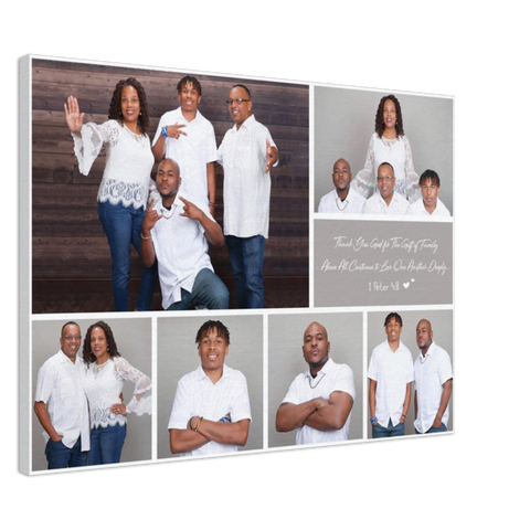 Photos Collages Prints -- Canvas 28"x40" -- 1 Peter 4:8 new
