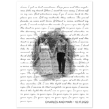 Lyrics -- Charles and Mari 10/17/2020 -- 20x28 -- Gelato