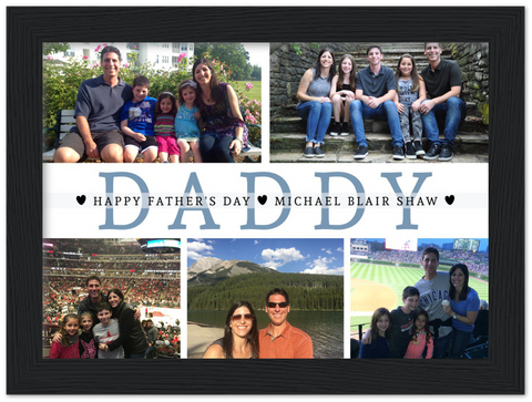 Premium Semi-Glossy Paper Wooden Framed Poster