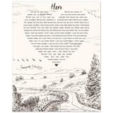 Gelato Poster 16x20 - Hero - Lyrics