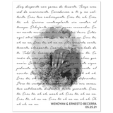Lyrics Song -- Poster/ 8''x10'' -- Wendyan & Ernesto Becerra
