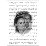 Lyrics -- Roly & Yaine 11-17-2021 -- 28x40 -- Gelato