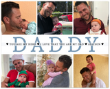 Daddy Family Prints -- Unframed 16''x20'' -- Allison