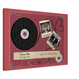 Cassettes-Tape Prints -- canvas 28"x40" -- Alex and Martha