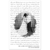 Lyrics -- Mr. & Mrs. Patterson 05/23/2021 -- 11x17 -- Gelato