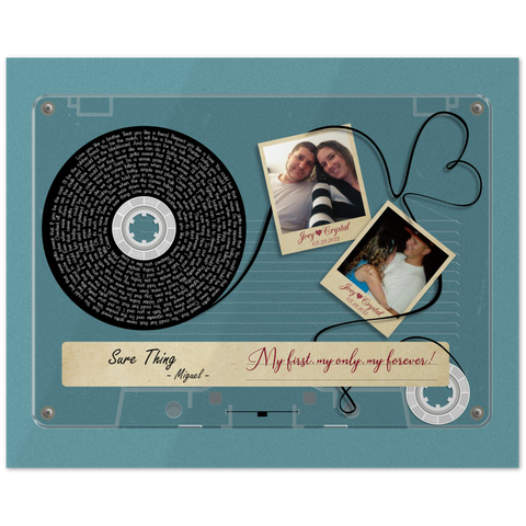 Cassette -- Joey and Crystal 05.29.2011 -- 8x10 -- 8x10 -- Gelato