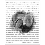 Lyrics Song -- Poster/ 16''x20'' -- Doug & Nina