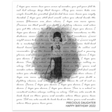 Music Lyrics Song -- Poster/ 8''x10'' -- Precious Daughter