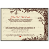 Music Lyrics Song -- Black Framed 28"x 40" -- Her and The Banks (Tyler Childers)