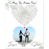 Lyrics --  Shaun & Jessica  -- 8x10 -- Gelato