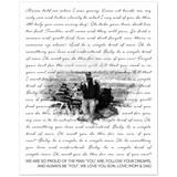 Gelato Poster 16x20 - I am so proud of the man "YOU" are - Simple Man 1