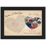 Gelato Framed 7x5 - When I Need You - You and Me