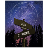 Love Anniversary -- Poster/ 8''x10'' -- Jon & Christie