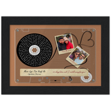 Cassette -- Faguni & Naman 01.12.2021 -- Black framed 5x7 -- Gelato