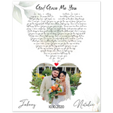 Lyrics -- Natalie & Johnny 10/10/2020 -- 8x10 -- Gelato