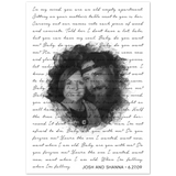 Lyrics -- Josh and Shanna 6.27.09 -- 5x7 -- Gelato