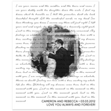 Lyrics -- Cameron and Rebecca 03.03.2012 -- 8x10 -- Gelato