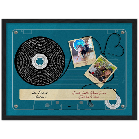 Cerulean Gelato Framed 16x12 - Patricia, Talayka & Vanessa  - 3LL Ice Cream