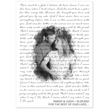 Lyrics -- Randy & Leigh 10.29.2021 -- 5x7 -- Gelato