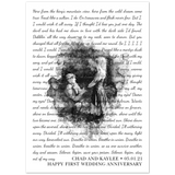 Lyrics -- Chad and Kaylee 05.01.21 -- 5x7 -- Gelato