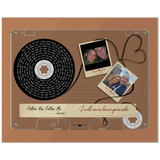 Cassettes-Tape Prints -- Poster/ 8''x10'' -- Brian & Jenn