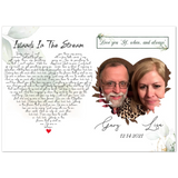Lyrics -- Gary & Lisa 12-14-2021 -- 5x7 -- Gelato