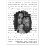 Lyrics -- ♡Angelique & Jonny♡ 07/08/21~4EVER -- 5x7 -- Gelato