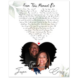 Lyrics -- Jason & Crissy, August 15th 1998 -- 8x10 -- Gelato