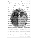 Lyrics -- Ronnie & Alyce Tellez -- 11x17 -- Gelato