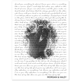 Lyrics -- Morgan & Haley -- 5x7 -- Gelato