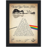 Gelato Black Framed Poster 6x8 - Wish You Were Here 3 - Band Music