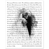 Lyrics -- David and Zaneta 04-02-2022 -- 8x10 -- Gelato