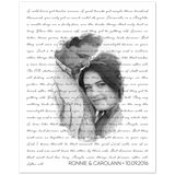Lyrics -- Ronnie & Carolann -- 8x10 -- Gelato