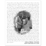 Lyrics -- Don & Teresa 5/18/2019 -- 8x10 -- Gelato