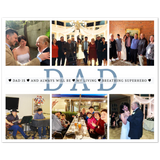 Daddy Family Prints -- Poster/ 8''x10'' -- breathing superhero 2