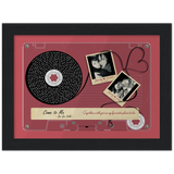 Cassette -- Jaquelyn & Michael 11.13.2021 -- Black framed 6x8 -- Gelato