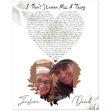 Lyrics -- David & Justine 5.13.2007 -- 8x10 -- Gelato