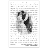 Lyrics -- Kaylee & Cameron 11.24.19 -- 11x17 -- Gelato