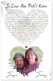 Lyrics -- Jessie & Jenny 1988 -- 11x17 -- Gelato