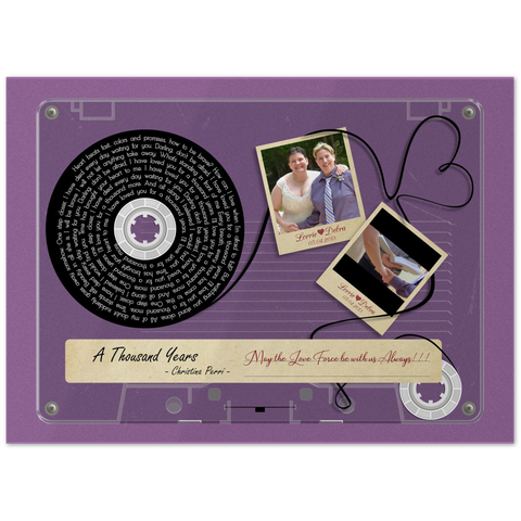 Cassettes-Tape -- Poster/ 5''x 7'' -- Lorrie and Debra