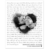 Lyrics -- Brandon & Nadia -- 8x10 -- Gelato