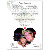 Lyrics --  Jason and Brandi Beaulieu -- Poster 5x7 -- Gelato