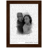 Lyrics --  Javien & Amiyah- 8/16/2021 -- Darkwood 6x8 -- Gelato