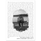 Lyrics -- Matthew & Lauren 11.27.19 -- 5x7 -- Gelato