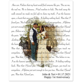 Gelato Poster 16x20 - John & Teri - I Found You