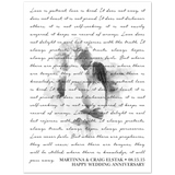 Lyrics Song -- Poster/ 30"x40" -- Martinna & Craig Elstak