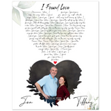 Lyrics -- Jon & Tiffany 06.14.2020 -- 8x10 -- Gelato